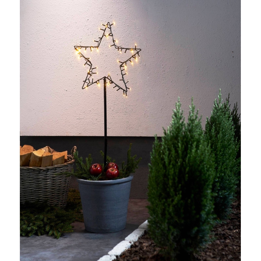 Eglo - LED Outdoor Christmas decoration LED/4xAA IP44 star