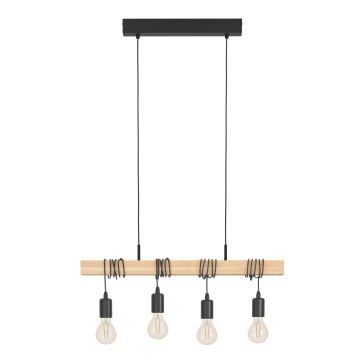 Eglo - Chandelier on a string 4xE27/60W/230V - FSC certified