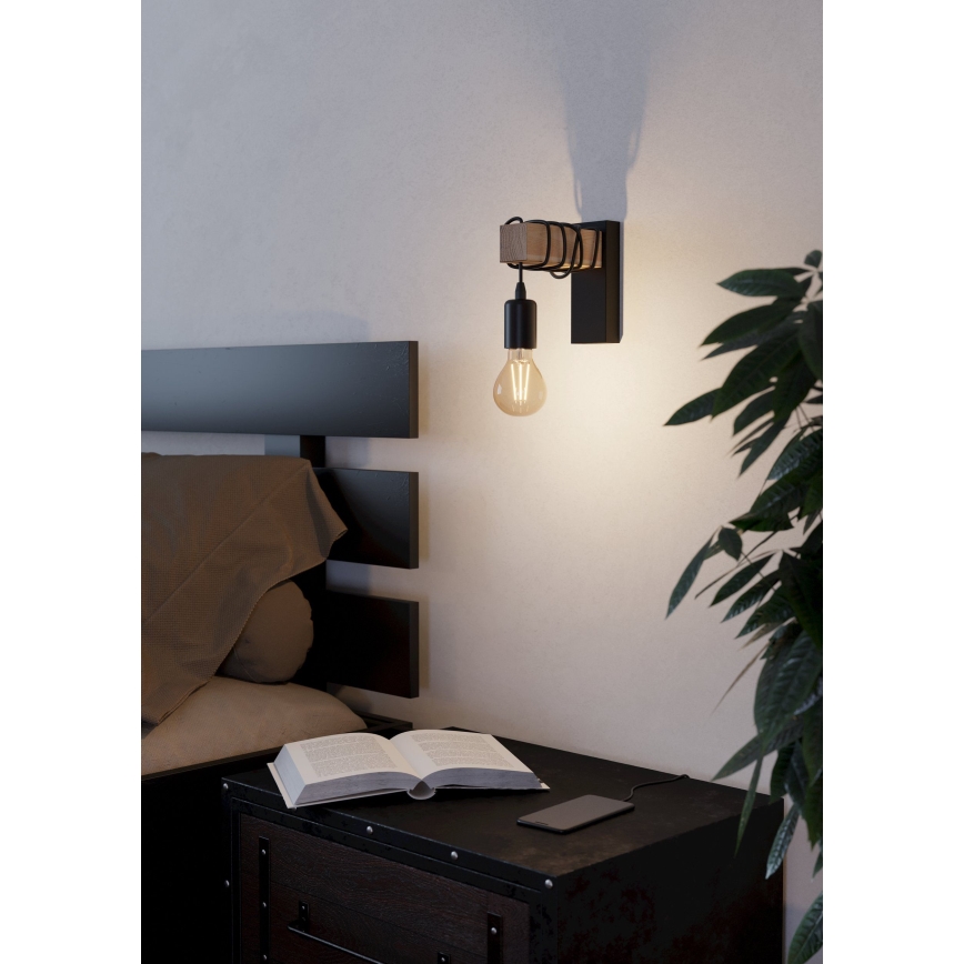 Eglo - Wall light 1xE27/10W/230V - FSC certified