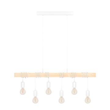 Eglo - Chandelier on a string 6xE27/60W/230V - FSC certified