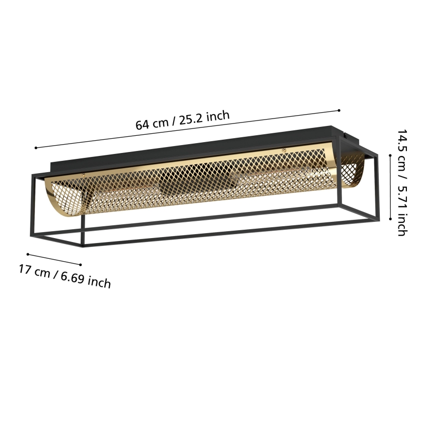 Eglo - Ceiling light 2xE27/40W/230V