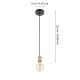 Eglo - Chandelier on a string 1xE27/40W/230V gold