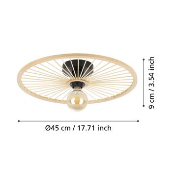 Eglo - Ceiling light 1xE27/40W/230V