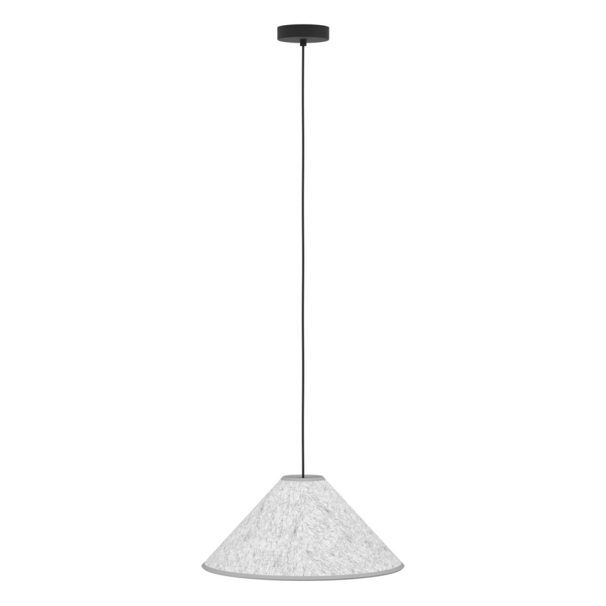 Eglo - Chandelier on a string 1xE27/40W/230V grey