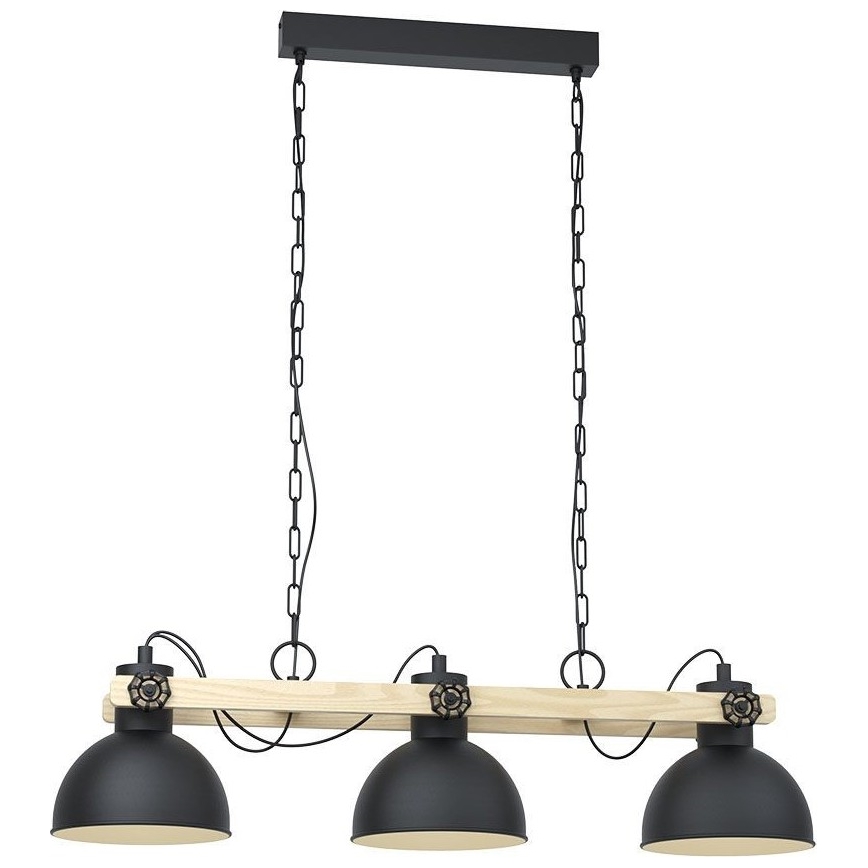 Eglo - Chandelier on a chain 3xE27/28W/230V - FSC certified