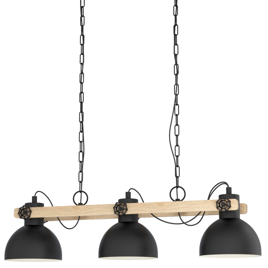 Eglo - Chandelier on a chain 3xE27/28W/230V - FSC certified