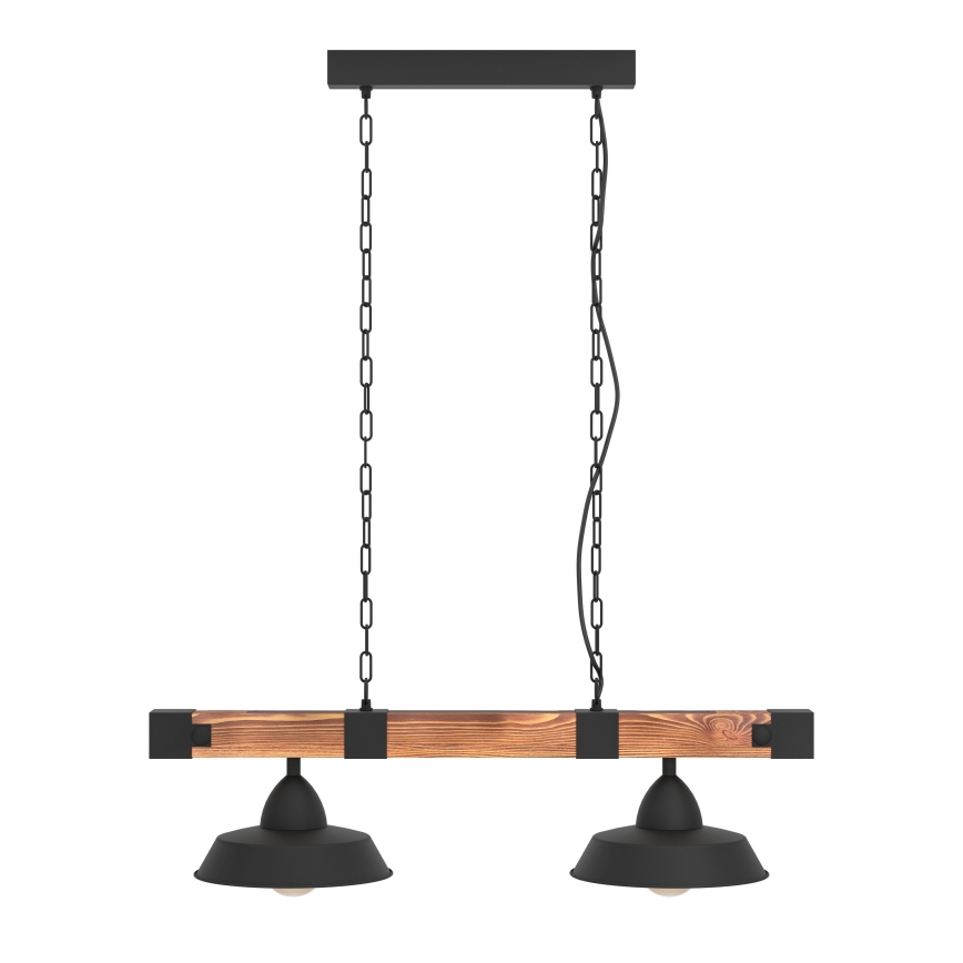 Eglo - Chandelier on a chain 2xE27/60W/230V - FSC certified