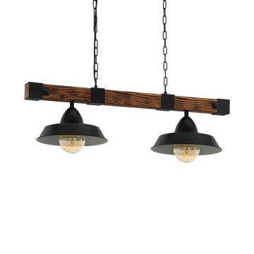 Eglo - Chandelier on a chain 2xE27/60W/230V - FSC certified