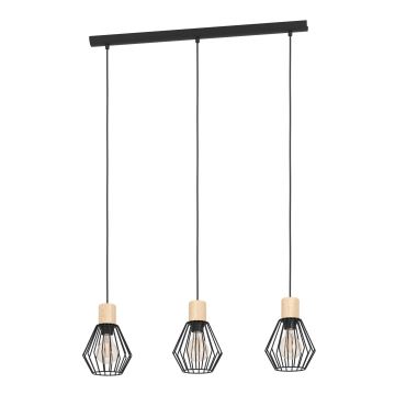 Eglo - Chandelier on a string 3xE27/60W/230V - FSC certified