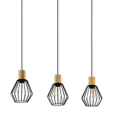 Eglo - Chandelier on a string 3xE27/60W/230V - FSC certified