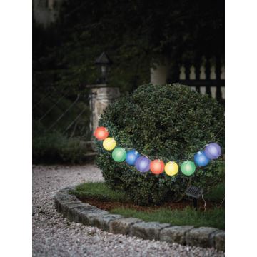 EGLO 47339 - Solar garden light ballons 10xLED/0.075W IP44