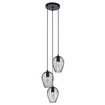 Eglo - Chandelier 3xE27/60W/230V