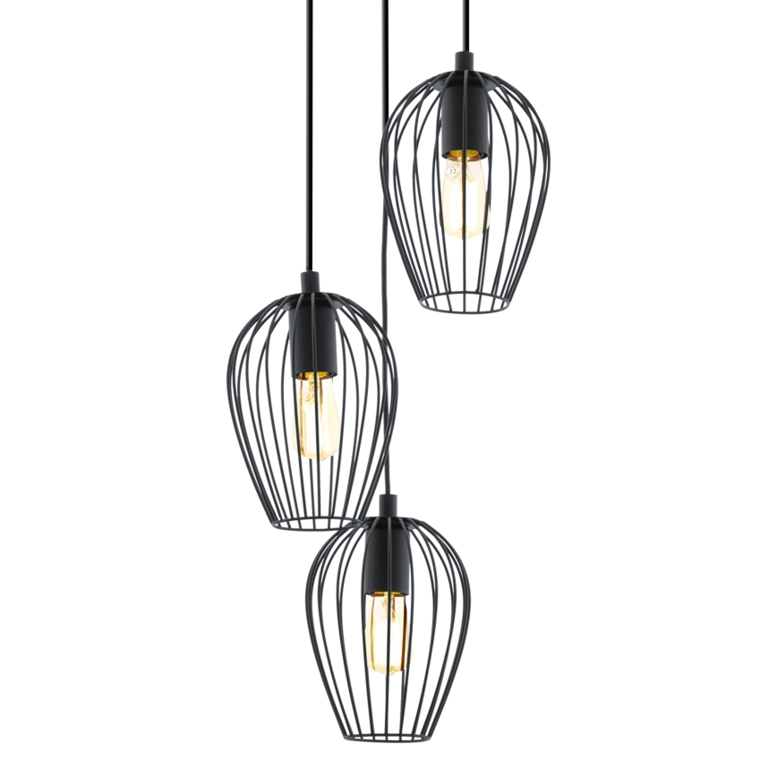 Eglo - Chandelier 3xE27/60W/230V