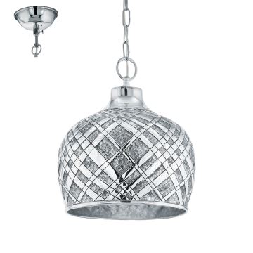 Eglo 49675 - Pendant light SALTASH 1xE27/60W