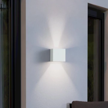 Eglo 74025 - LED Outdoor wall light BARCAROLA LED/4,5W/230V IP44 white