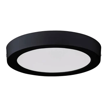 Eglo 74063 - LED Ceiling light IDUN LED/18W/230V 4000K d. 22,5 cm black