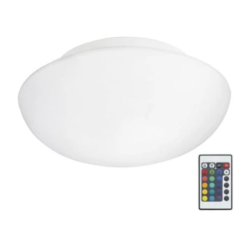 Eglo 75352 - LED RGB Dimming ceiling light ELLA-C 2xE27/7,5W/230V + remote control