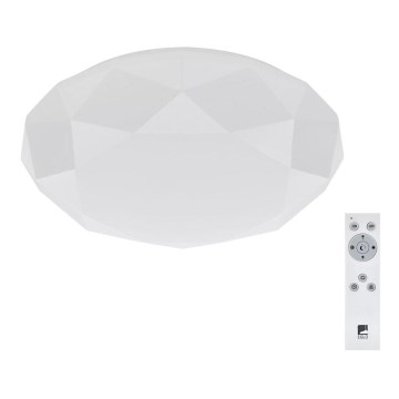 Eglo 75625 - LED Dimmable ceiling light POCHUTA LED/19,5W/230V 3000-6500K + remote control