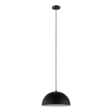 Eglo 79743 - Chandelier on a string CEDAR 1xE27/60W/230V black