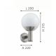 Eglo - LED RGB Dimmable outdoor wall light E27/9W/230V 2700-6500K IP44