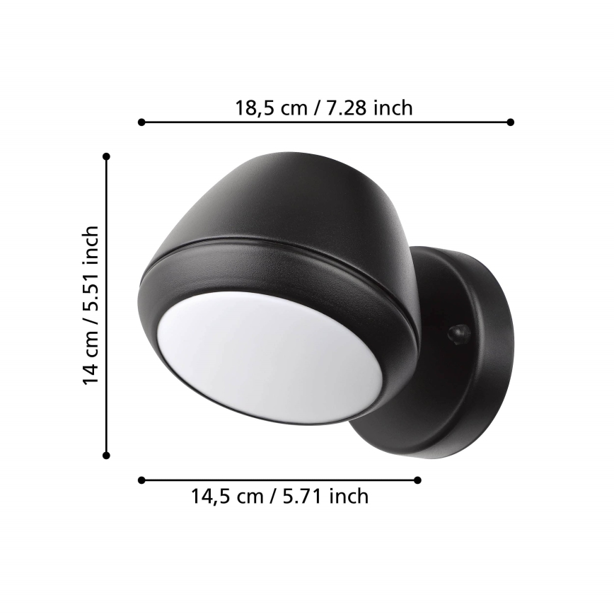 Eglo - LED Outdoor wall light 1xGU10/4,6/230V IP44