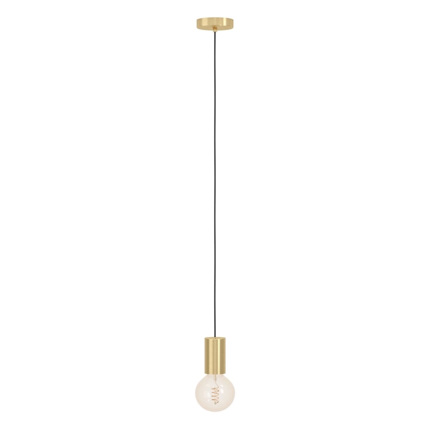 Eglo - Chandelier on a string 1xE27/40W/230V gold