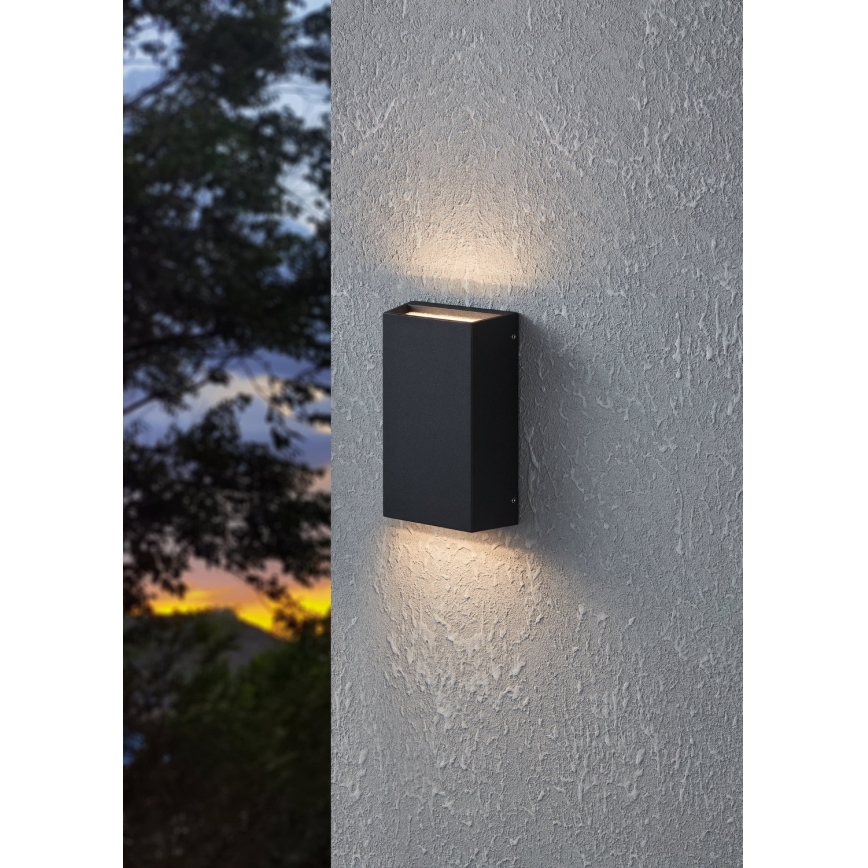 Eglo - LED Outdoor wall light 2xLED/5W/230V IP65