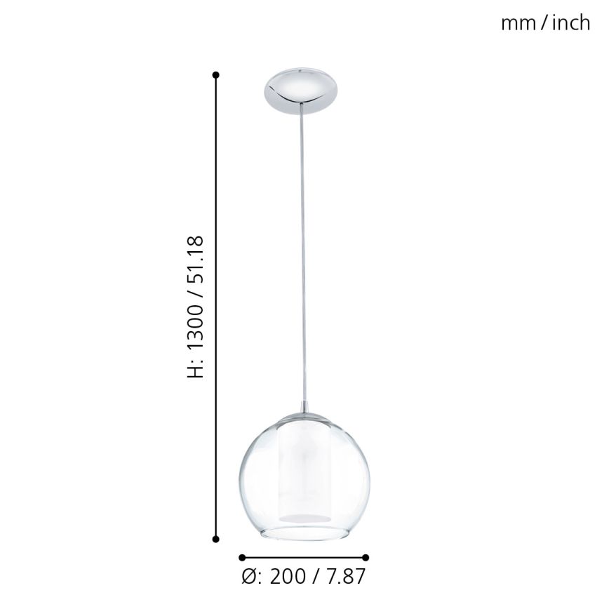 Eglo - Pendant light 1xE27/60W