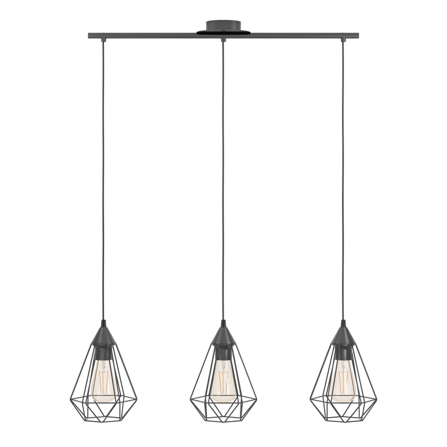 Eglo - Chandelier 3xE27/60W/230V