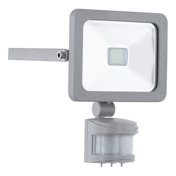 Eglo 95407 - LED floodlight with a sensor FAEDO 1 1xLED/10W/230V IP44