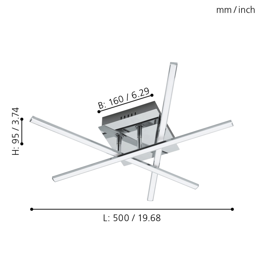 Eglo - LED ceiling light LED/13,2W/230V