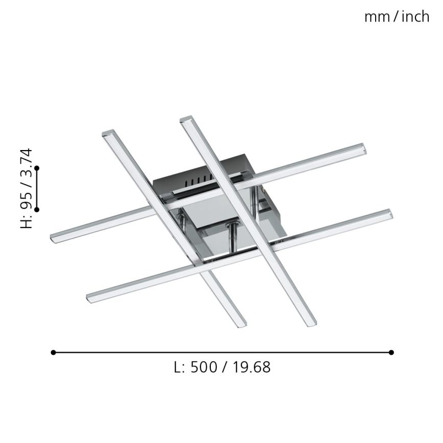 Eglo - LED ceiling light LED/24W/230V