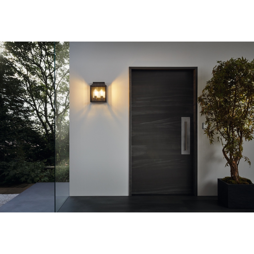 Eglo - Outdoor wall light 2xE27/60W/230V