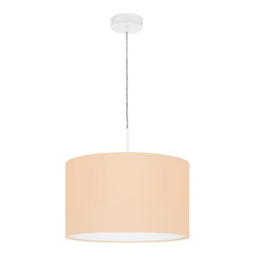 Eglo 97561 - Chandelier on a string PASTERI-P 1xE27/60W/230V orange