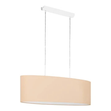 EGLO 97563 - Chandelier on a string PASTERI-P 2xE27/60W/230V