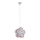 Eglo 97706 - Children's pendant chandelier on a wire LALELU 1xE27/60W/230V