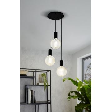 Eglo - Chandelier on a string 3xE27/40W/230V