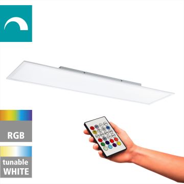 Eglo - RGBW Dimmable ceiling light LED/32,5W/230V 2700-6500K 120x30 cm + remote control