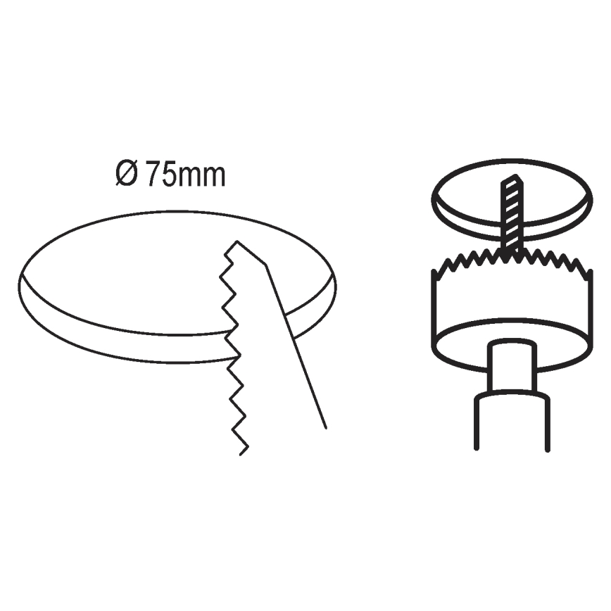 Eglo - LED Suspended light LED/2.7W/230V