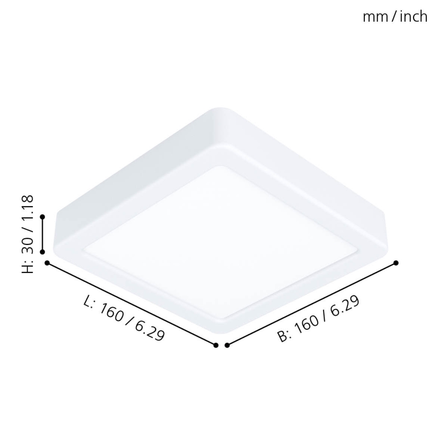 Eglo - LED Ceiling light  LED/10,5W/230V