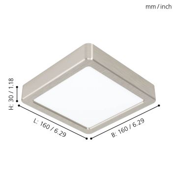 Eglo - LED Ceiling light LED/10,5W/230V