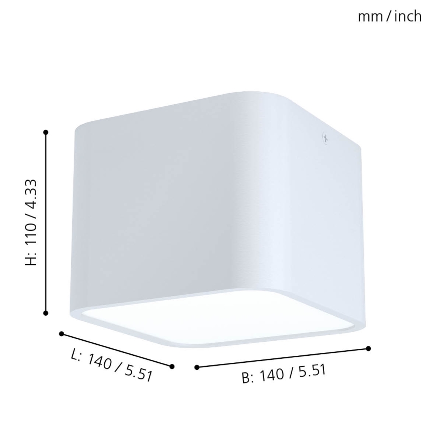 Eglo - Ceiling light 1xE27/28W/230V