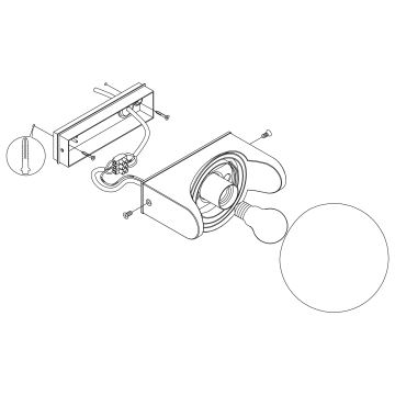 Eglo - Outdoor wall light 1xE27/15W/230V IP44