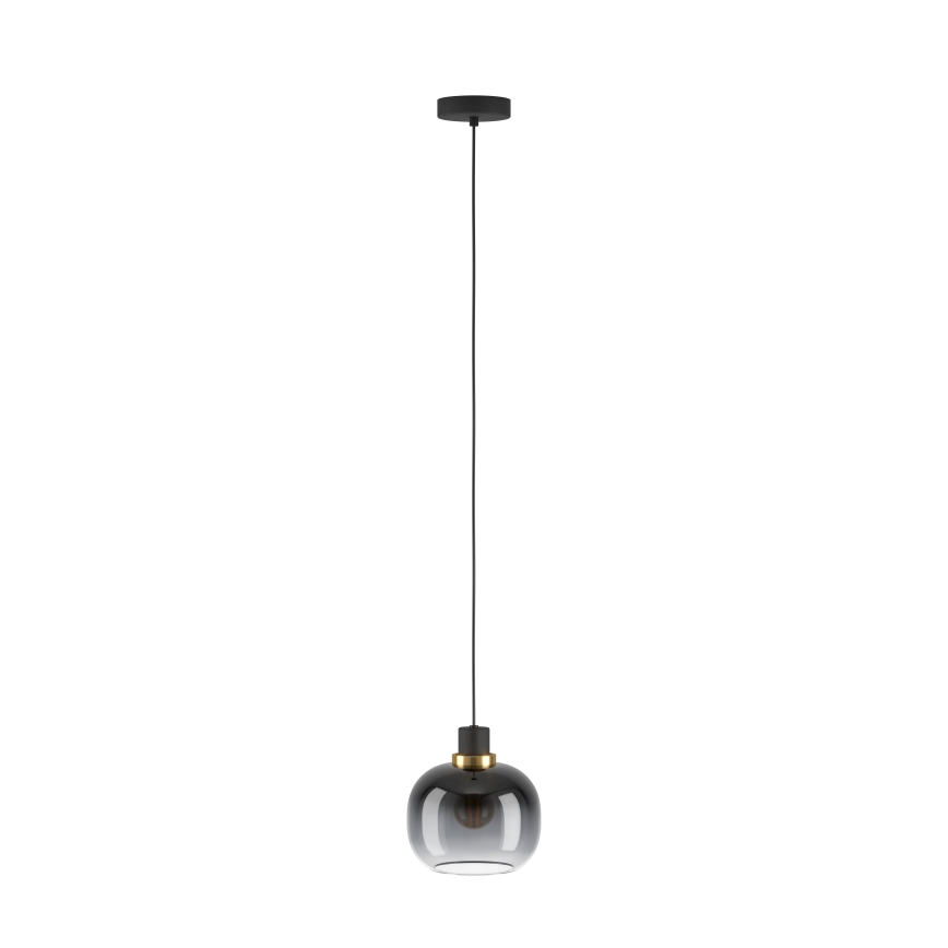 Eglo - Chandelier on a string 1xE27/40W/230V grey