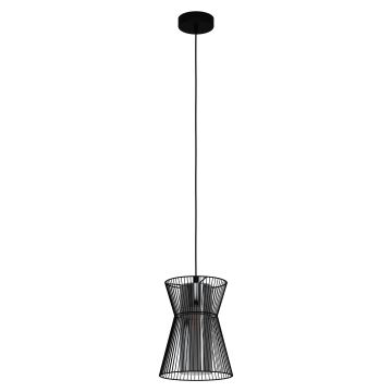 Eglo - Chandelier on a string 1xE27/40W/230V black