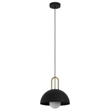 Eglo - Chandelier on a string 1xE27/40W/230V black