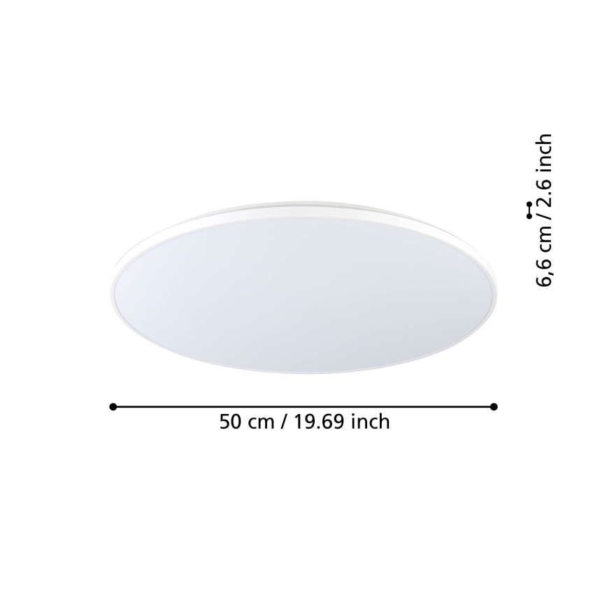 Eglo - LED Ceiling light LED/29W/230V d. 50 cm