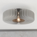 Eglo - Ceiling light 1xE27/40W/230V grey