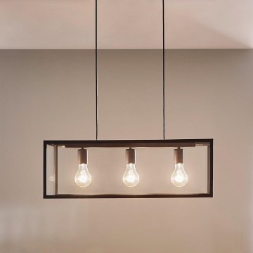 Eglo - Chandelier 3xE27/60W/230V