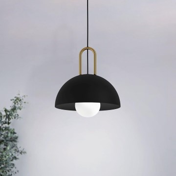 Eglo - Chandelier on a string 1xE27/40W/230V black